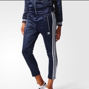 Adidas Satin Cigarette Track Pants sz 6